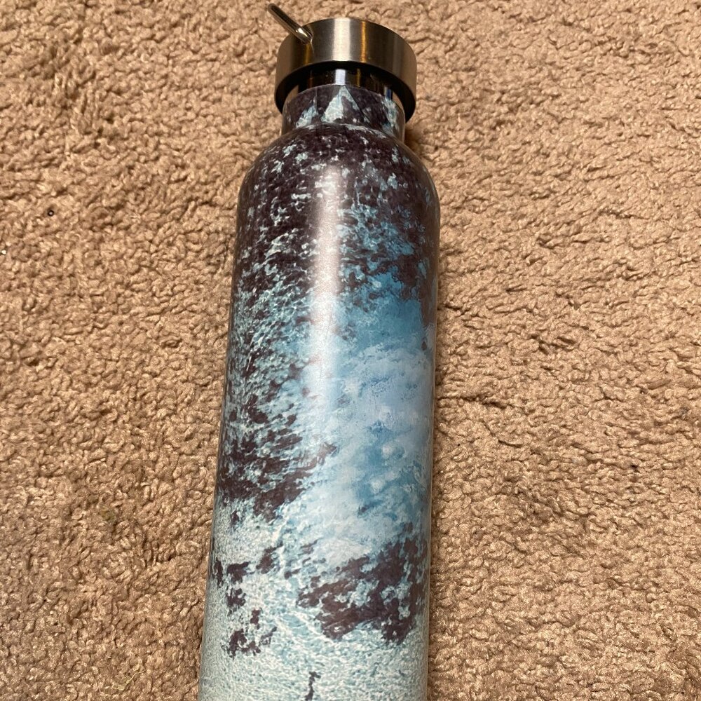 Waterlust Florida Spring Aquifer Water Bottle Very Good Blue Ocean Conservation